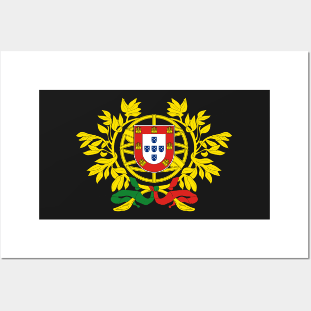 Coat of Arms of Portugal Wall Art by terezadelpilar